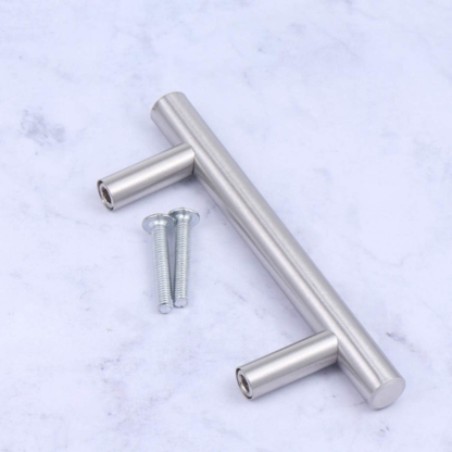 25Pcs Stainless Steel Cabinet Pull Handles Furniture Bar Handles for Drawer Dresser Cupboard
