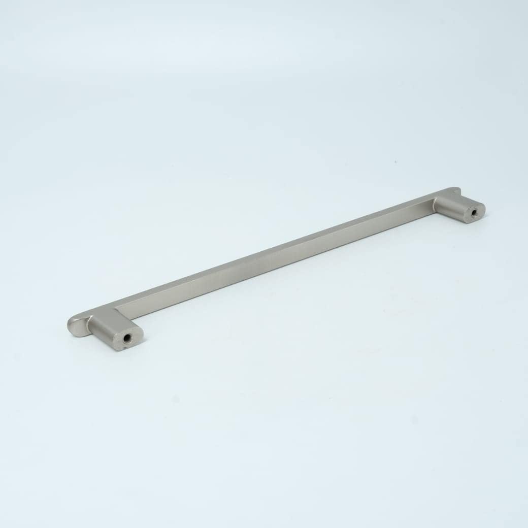 VILA (F2245) Drawer Handles Pulls Solid Zinc Alloy Furniture cupbord or Kitchen Drawer Handles Color Silver 1-pec (320mm)