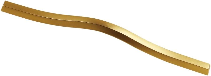 Vila Aluminium Drawer Handle,1pec Cabinet Drawer Handle/Modern Simple,F1008 -Rose Gold Aluminum Alloy Size : (128mm)