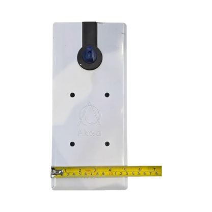 Heavy Duty Floor Spring SS Plate For Glass Doors - Door Closer & Floor Machine, 105kg Capacity, 90° Hold Open, Mirror Finish