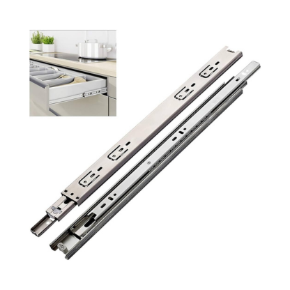 Biella Steel Ball Bearing Drawer Slide Rail Runner (Push To Open, 12)