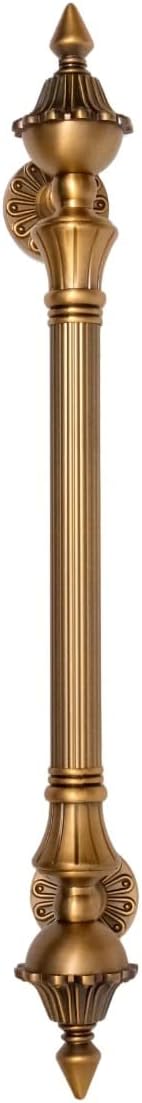 vila Door Handles for Main Door/Pull Handle/Zinc Alloy(hole to hole size 20cm and full length 35cm, Pack of 1) (Antique Copper)