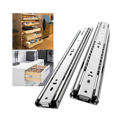 Biella Steel Ball Bearing Drawer Slide Rail Runner (Push To Open, 12)
