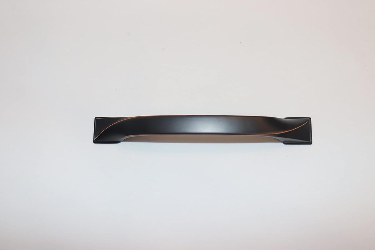 Vila Cabinet Handle Zinc Alloy Handles Kitchen Drawer Handles (Color : BLACK, Size : ((128mm) 3 PACK)
