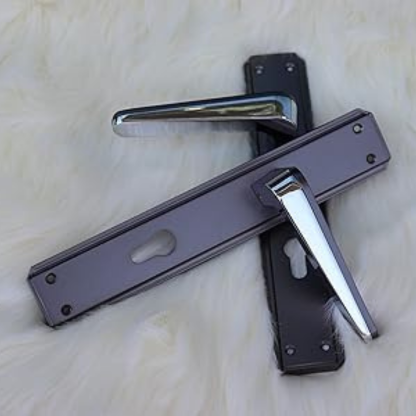 Door handle Zinc Alloy Durable for All Kinds Of Indoor Doors (1-pec)
