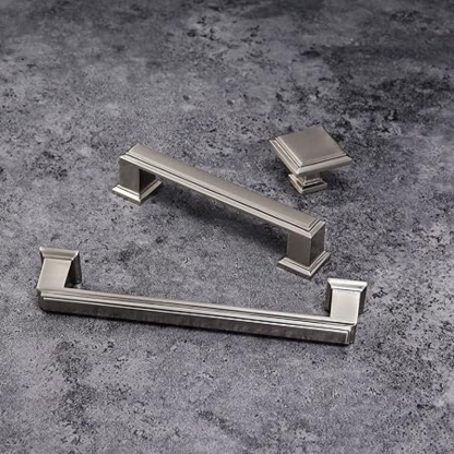 10 Pack 7.5 Inch(192mm) Polished Chrome Cabinet Handles Polished Chrome Kitchen Cabinet Pulls Cabinet Door Handles Kitchen Cabinet Hardware Cupboard Drawer Pulls Dresser Handles