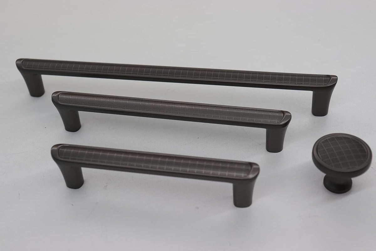 VILA B1293 Cabinet Handles Drawer Pulls Solid Zinc Alloy Furniture Kitchen Cupboard 1-pec Size: (KNOB)