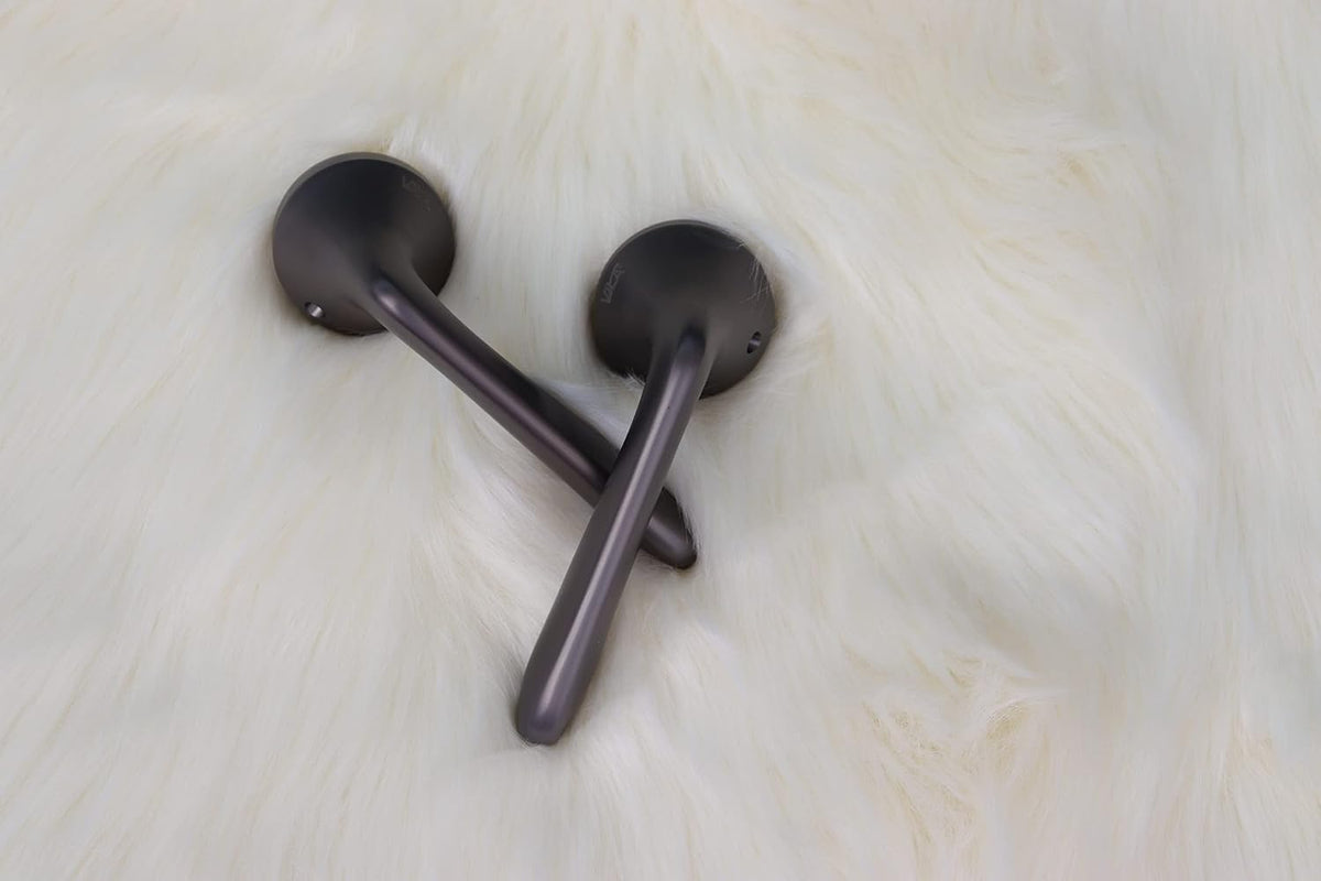 Vila Door handle Zinc Alloy Durable for All Kinds Of Indoor Doors (1-pec) Colour:Mbn -MSN |R05-505| (Gray)