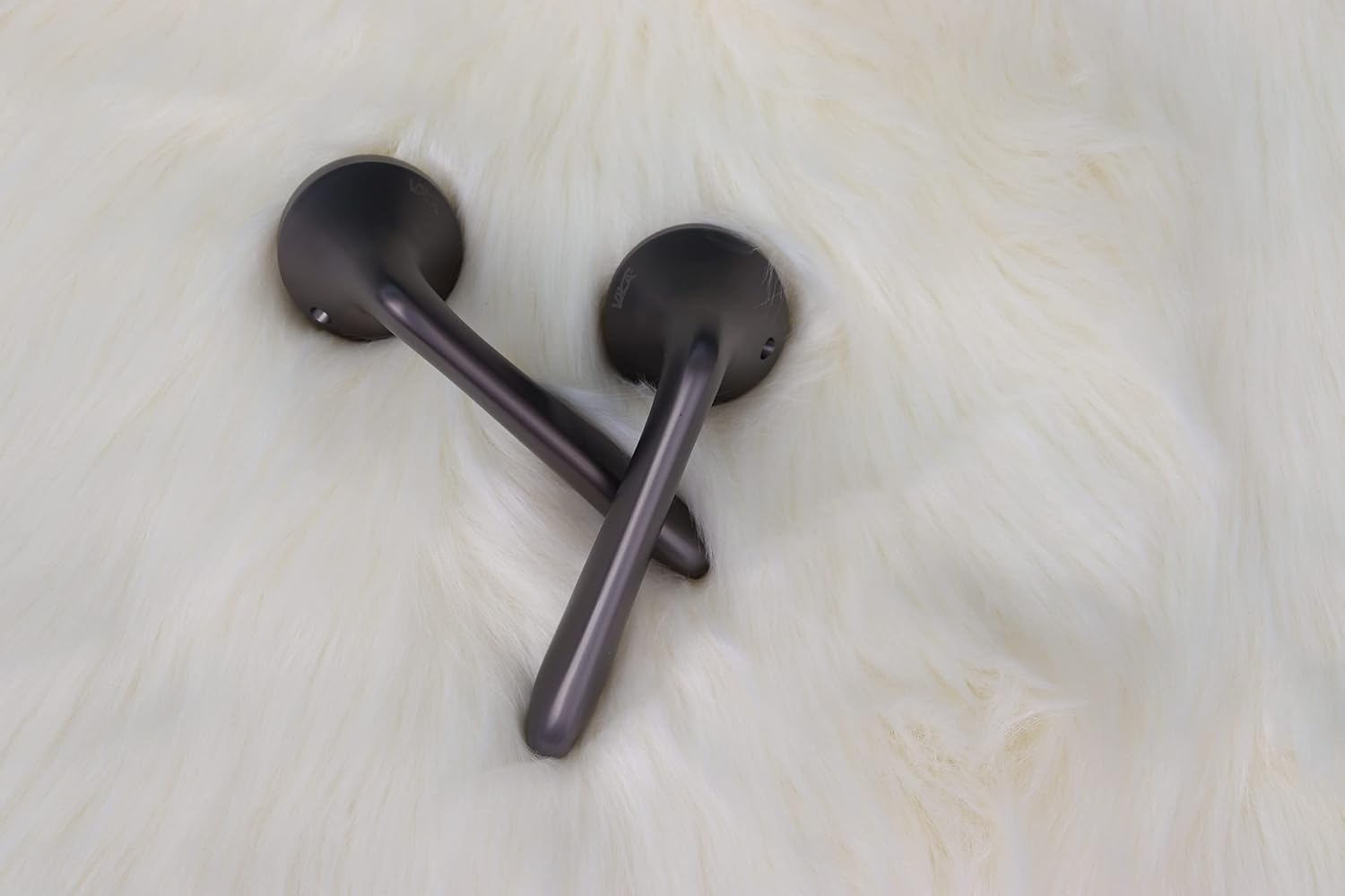 Vila Door handle Zinc Alloy Durable for All Kinds Of Indoor Doors (1-pec) Colour:Mbn -MSN |R05-505| (Gray)
