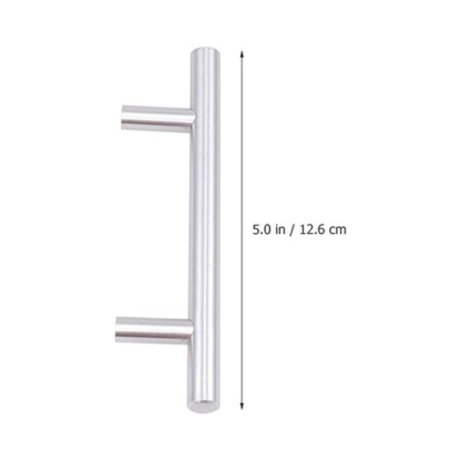 25Pcs Stainless Steel Cabinet Pull Handles Furniture Bar Handles for Drawer Dresser Cupboard