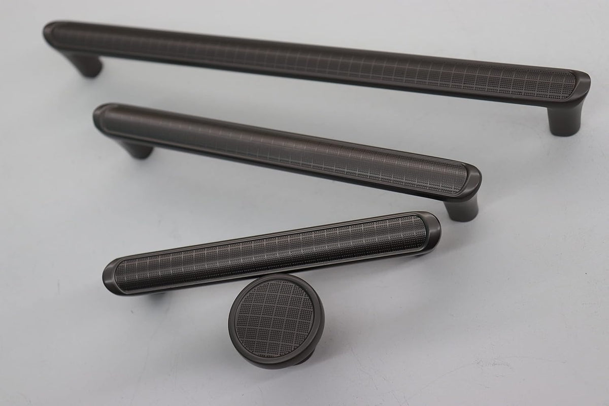 VILA B1293 Cabinet Handles Drawer Pulls Solid Zinc Alloy Furniture Kitchen Cupboard 1-pec Size: (KNOB)