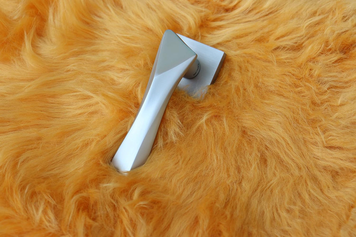 Vila Door handle Zinc Alloy Durable for All Kinds Of Indoor Doors (1-pec) Colour: Mat Silver|R06-666|