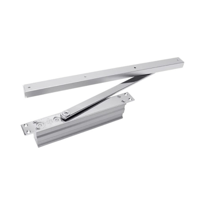 Concealed Automatic Door Closer Home Hydraulic Security System Adjustable Closing Hidden Smooth Sliding Door Closer