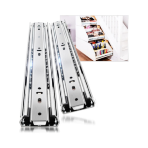 Biella Steel Ball Bearing Drawer Slide Rail Runner (Push To Open, 12)