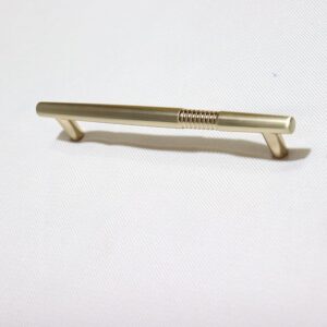 Drawer Handles Pulls Solid Zinc Alloy Furniture cupbord or Kitchen Drawer Handles Brushed Gold 10-Pack (96mm,128mm,192mm)
